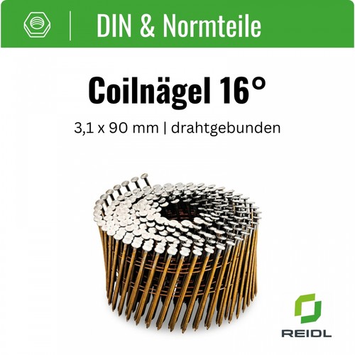 Coilnägel 1x90mm 3 600 - 3,1x90mm, 3.600