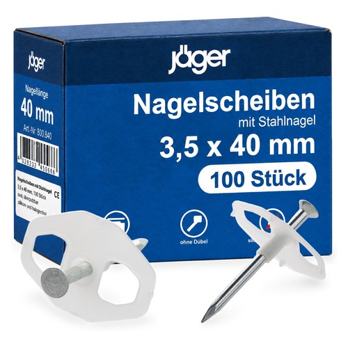 Jäger nagelscheiben mit - jÄger,
