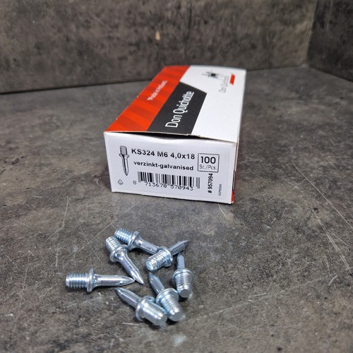 100 stk fixpin stahlnagel mit - fixpin,