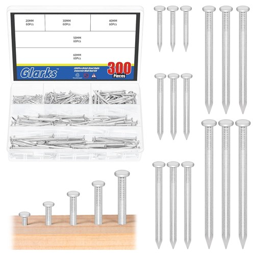 Stahlnägel set 300 stück - stahlnägel,